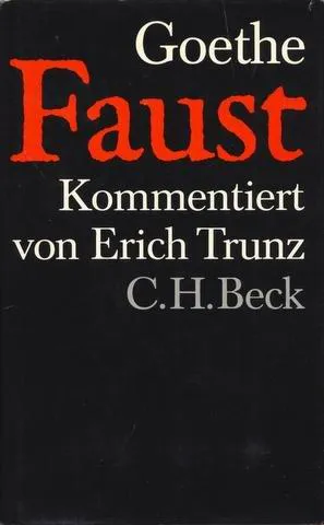 Johann Wolfgang von Goethe, Frederick Burwick, James C. McKusick: Faust (German language, C.H. Beck)