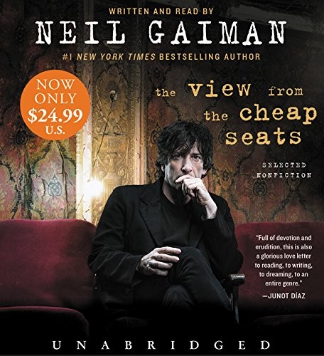 Neil Gaiman: The View from the Cheap Seats Low Price CD (AudiobookFormat, HarperAudio)