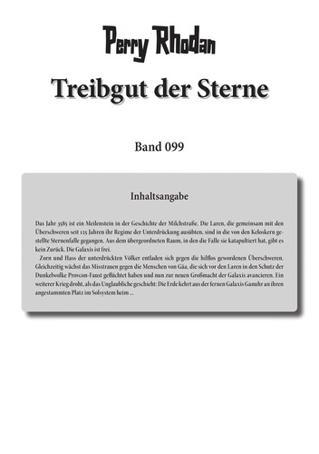 Hubert Haensel: Treibgut der Sterne (German language, 2007, Pabel-Moewig)