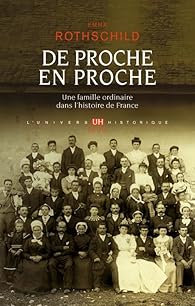 Emma Rotschild: De proche en proche (Français language, Seuil)