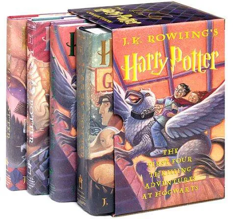 J.K. Rowling: The Harry Potter Collection 1-4 (Harry Potter, #1-4) (1999)