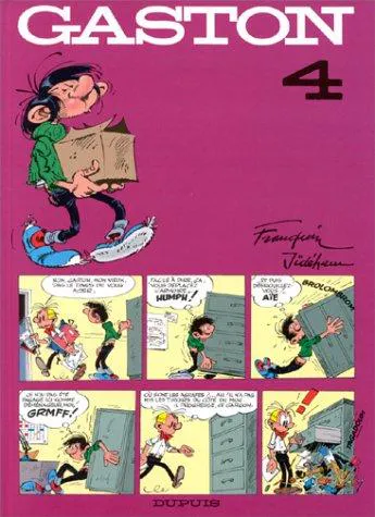 André Franquin: Gaston. 4 (French language, 1998, Dupuis)
