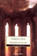 Umberto Eco: El péndulo de Foucault (Spanish language, 2003)