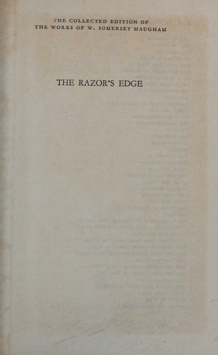 William Somerset Maugham: THE RAZOR'S EDGE ( The Collected Edition ) (1964, William Heinemann)
