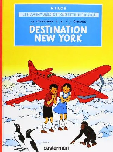 Hergé: Jo Zette et Jocko, tome 2 (French language, 1993, Casterman)