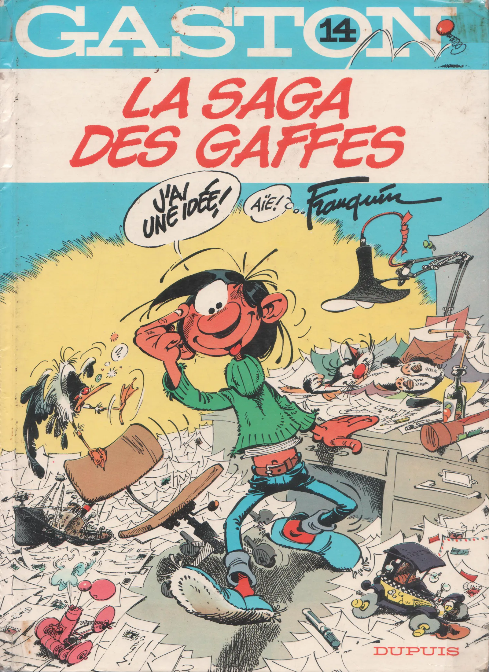 André Franquin: La saga des gaffes (French language, 1982, Dupuis)