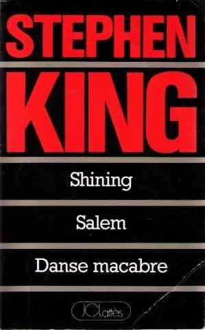 Stephen King: Salem (French language, 1990, JC Lattès)