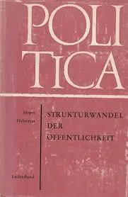 Jürgen Habermas: Strukturwandel der Öffentlichkeit (German language, 1965, Luchterhand)