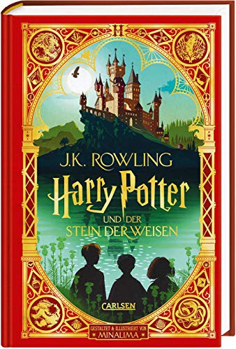J.K. Rowling: Harry Potter und der Stein der Weisen : MinaLima-Ausgabe (Hardcover, German language, Carlsen Verlag GmbH)