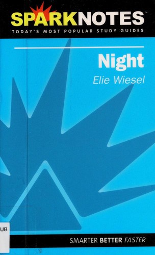 SparkNotes, Elie Weisel: Spark Notes Night (Paperback, SparkNotes)