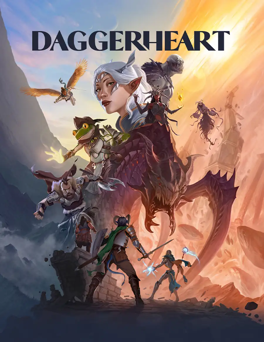 Matthew Mercer, John Harper, Spenser Starke, Rowan Hall, Carlos Cisco, Alex Uboldi, Mike Underwood: Daggerheart (Hardcover, Darrington Press)