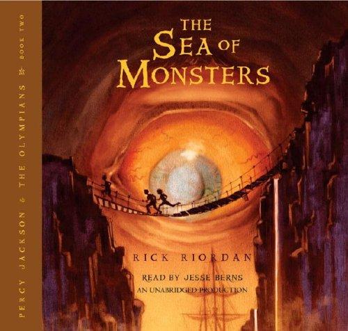 Rick Riordan: The Sea of Monsters (Percy Jackson and the Olympians, Book 2) (AudiobookFormat, 2006, Listening Library)