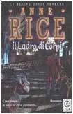 Anne Rice: Il ladro di corpi (Italian language, 2003)