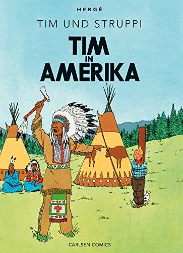 Hergé: Tim & Struppi Farbfaksimile, Band 2: Tim in Amerika (German language, 2008, Carlsen Verlag)