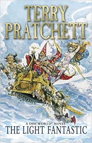Terry Pratchett, Ernest Riera: The Light Fantastic (1986, Corgi Books)