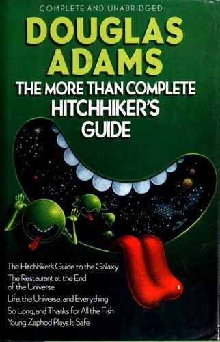 Douglas Adams: Works (The Hitch Hiker's Guide to the Galaxy / The Restaurant at the End of the Universe / Life, the Universe and Everything / So Long, and Thanks for All the Fish / Young Zaphod Plays it Safe)