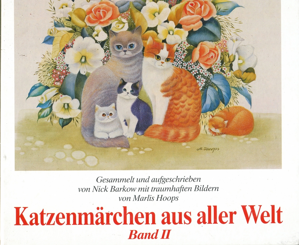 Barkow, Nick (Herausgeber): Katzenmärchen aus aller Welt II (Hardcover, Deutsch language, Hanseatische Edition, Hamburg)