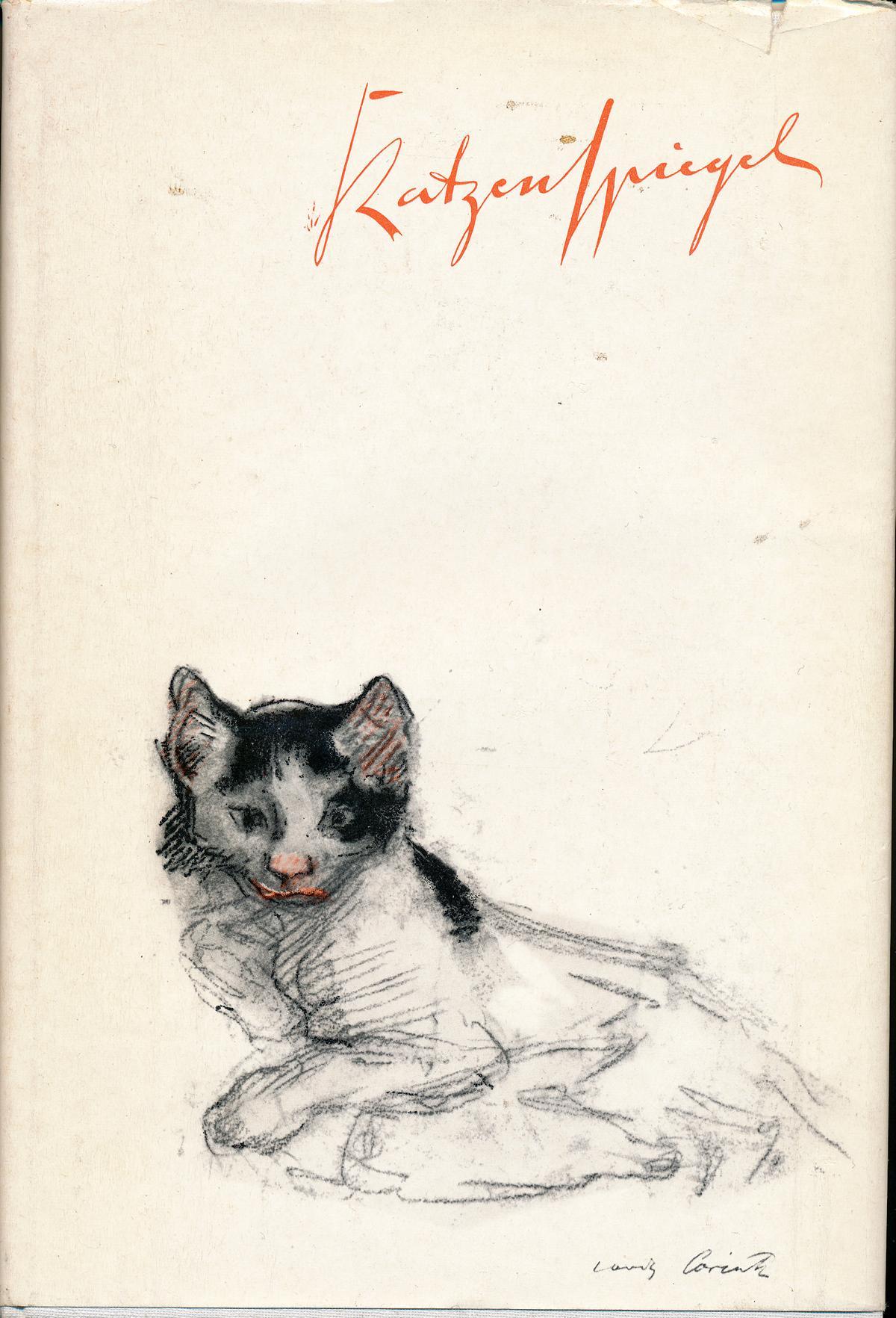 Skasa-Weiß, Eugen (Herausgeber): Katzenspiegel (Hardcover, Deutsch language, Verlag F. Bruckmann, München)