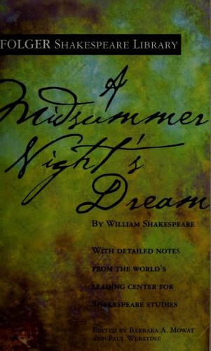 William Shakespeare: A Midsummer Night's Dream (New Folger Library Shakespeare) (Paperback, Washington Square Press)