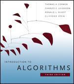 Thomas H. Cormen, Charles E. Leiserson, Ron Rivest, Clifford Stein: Introduction to algorithms (2009)