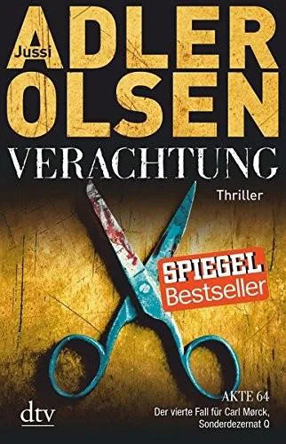 Jussi Adler-Olsen: Verachtung (German language, 2012, dtv Verlagsgesellschaft)