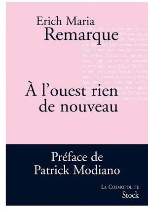 Erich Maria Remarque: A l'ouest rien de nouveau (French language, Stock)