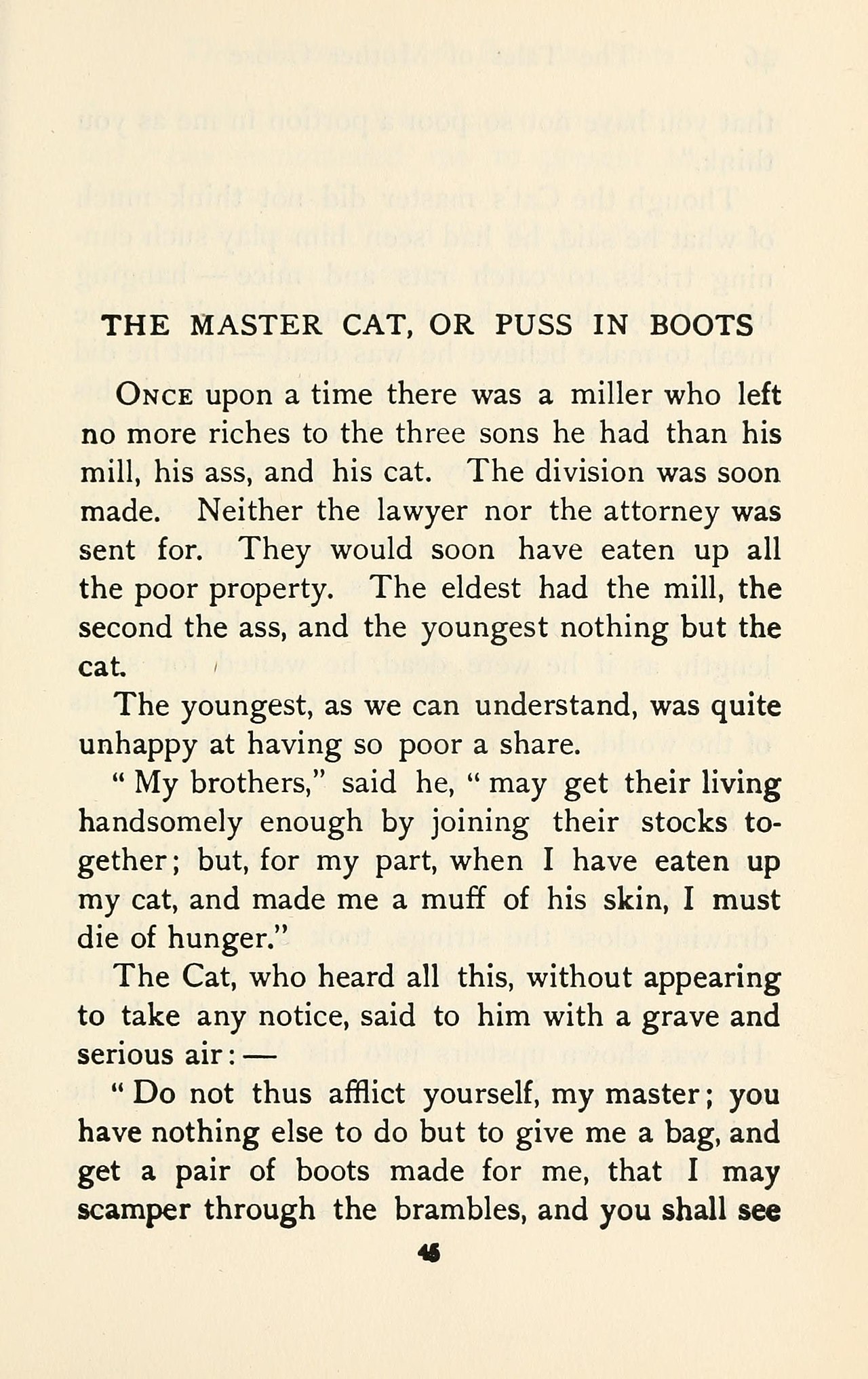 Charles Perrault: The Master Cat (1901, D. C. Heath and Company)