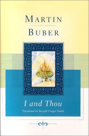 I and Thou (Hardcover, Scribner)
