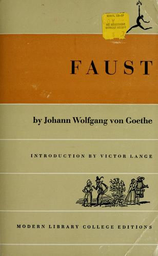 Johann Wolfgang von Goethe: Faust
