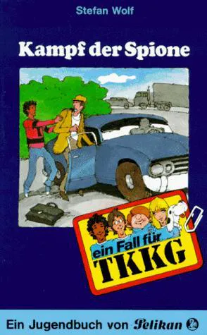 Stefan Wolf: Ein Fall für TKKG, Bd.23, Kampf der Spione (German language, 2001)