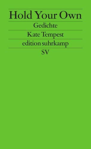 Kate Tempest: Hold Your Own (Paperback, Suhrkamp Verlag AG)