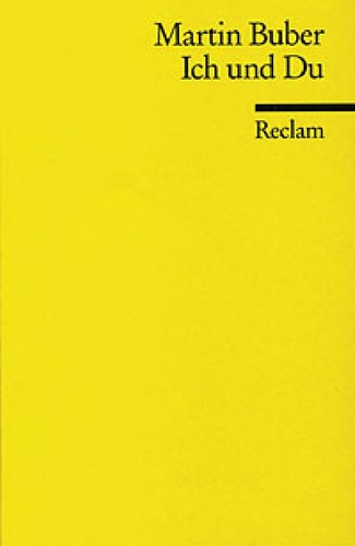 Ich und du (German language, 2004, Reclam)