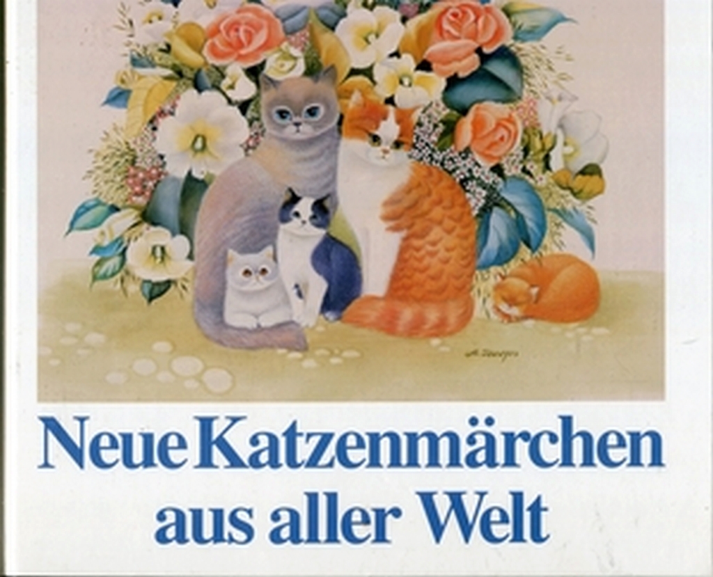 Barkow, Nick (Herausgeber): Neue Katzenmärchen aus aller Welt (Hardcover, Deutsch language, Gondrom Verlag, Bindlach)