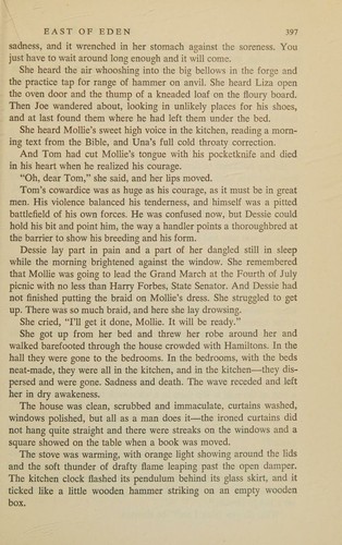 East of Eden (1952, Viking Press)