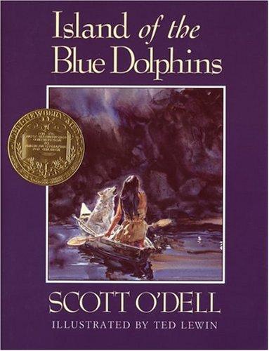 Scott O’Dell: Island of the Blue Dolphins (1990, Houghton Mifflin)
