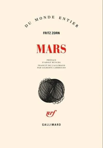 Fritz Angst: Mars (French language, 1979, Éditions Gallimard)
