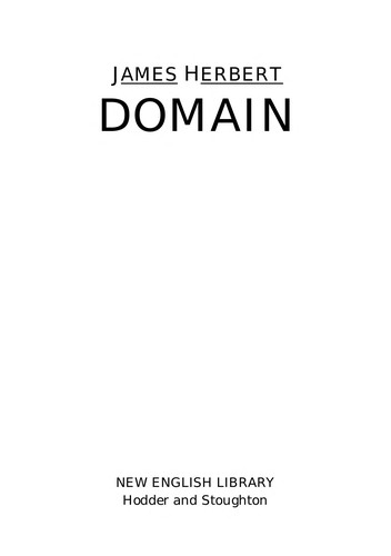 Domain (1985, New English Library)