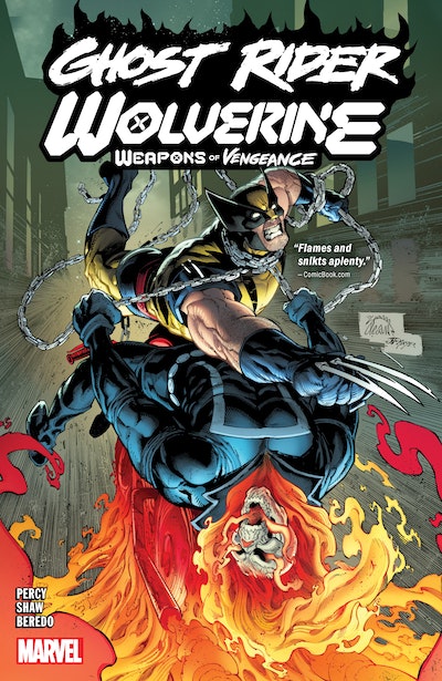 Benjamin Percy, Geoff Shaw, Rain Beredo: Ghost Rider/Wolverine (Paperback, 2023, Marvel)
