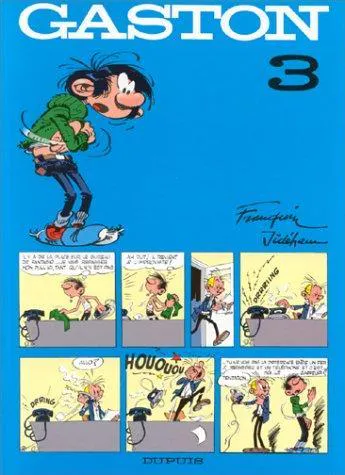 André Franquin: Gaston, tome 3 (French language, 1998, Dupuis)