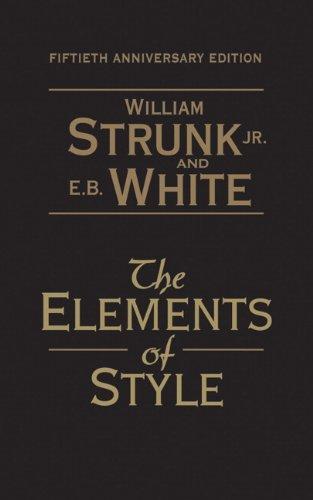 E. B. White: The Elements of Style (2009)