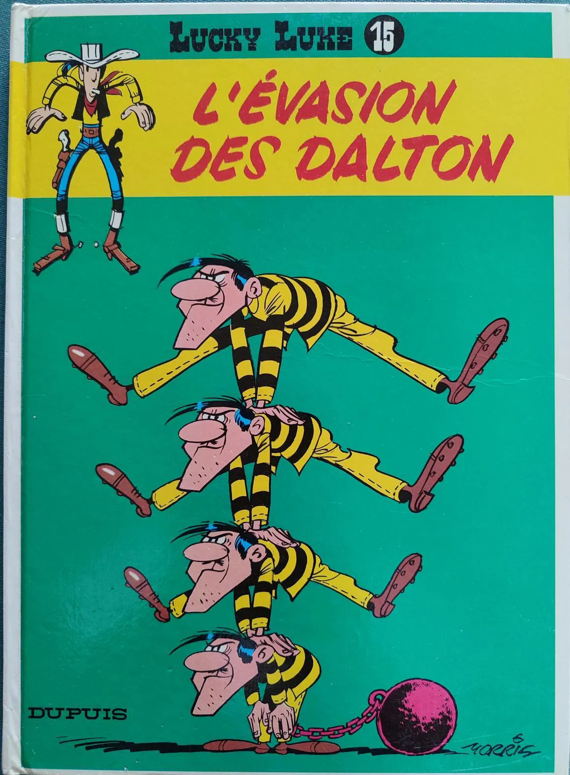 René Goscinny: L'Evasion des Dalton (Lucky Luke, #15) (French language, 1987, Dupuis)
