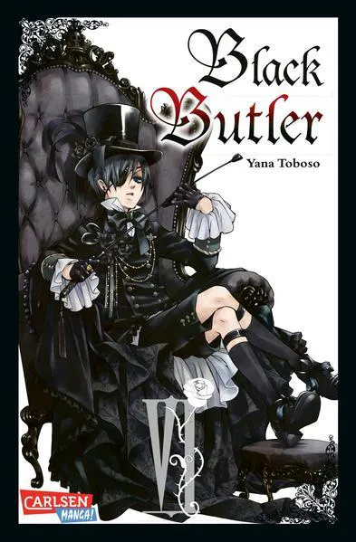 Yana Toboso: Black Butler 6 (German language, 2011, Carlsen Verlag)