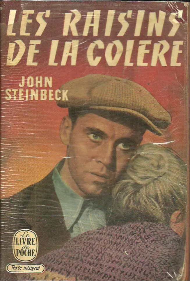 Steinbeck: Les Raisins de la colère (French language, 1947, Éditions Gallimard)