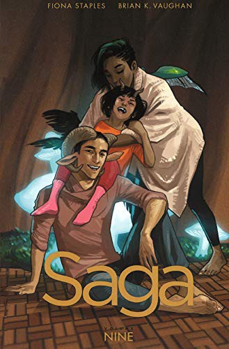 Saga, Vol. 9 (Hardcover, Turtleback Books)