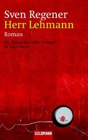 Sven Regener: Herr Lehmann (Paperback, German language, 2003, Goldmann)