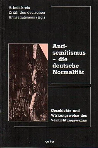 Arbeitskreis Kritik des deutschen Antisemitismus: Antisemitismus (German language, 2001)