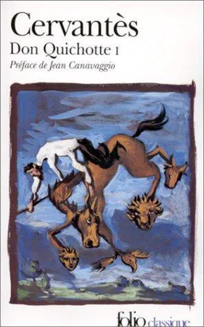 Miguel de Cervantes Saavedra: L'ingénieux hidalgo Don Quichotte de la Manche Tome 1 (French language, 1988, Éditions Gallimard)