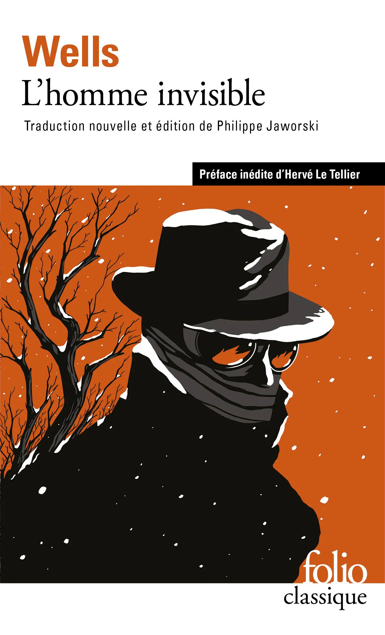 H. G. Wells: L'homme invisible (French language, 2022, Éditions Gallimard)