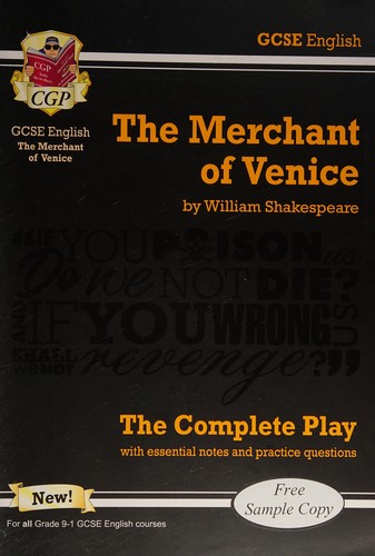 William Shakespeare: GCSE English The Merchant of Venice (2018, CGP)