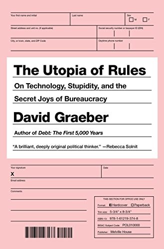 David Graeber: The Utopia of Rules (Paperback, Melville House)